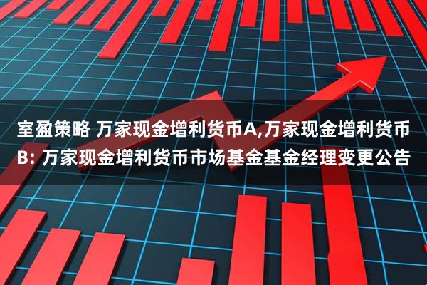 室盈策略 万家现金增利货币A,万家现金增利货币B: 万家现金增利货币市场基金基金经理变更公告